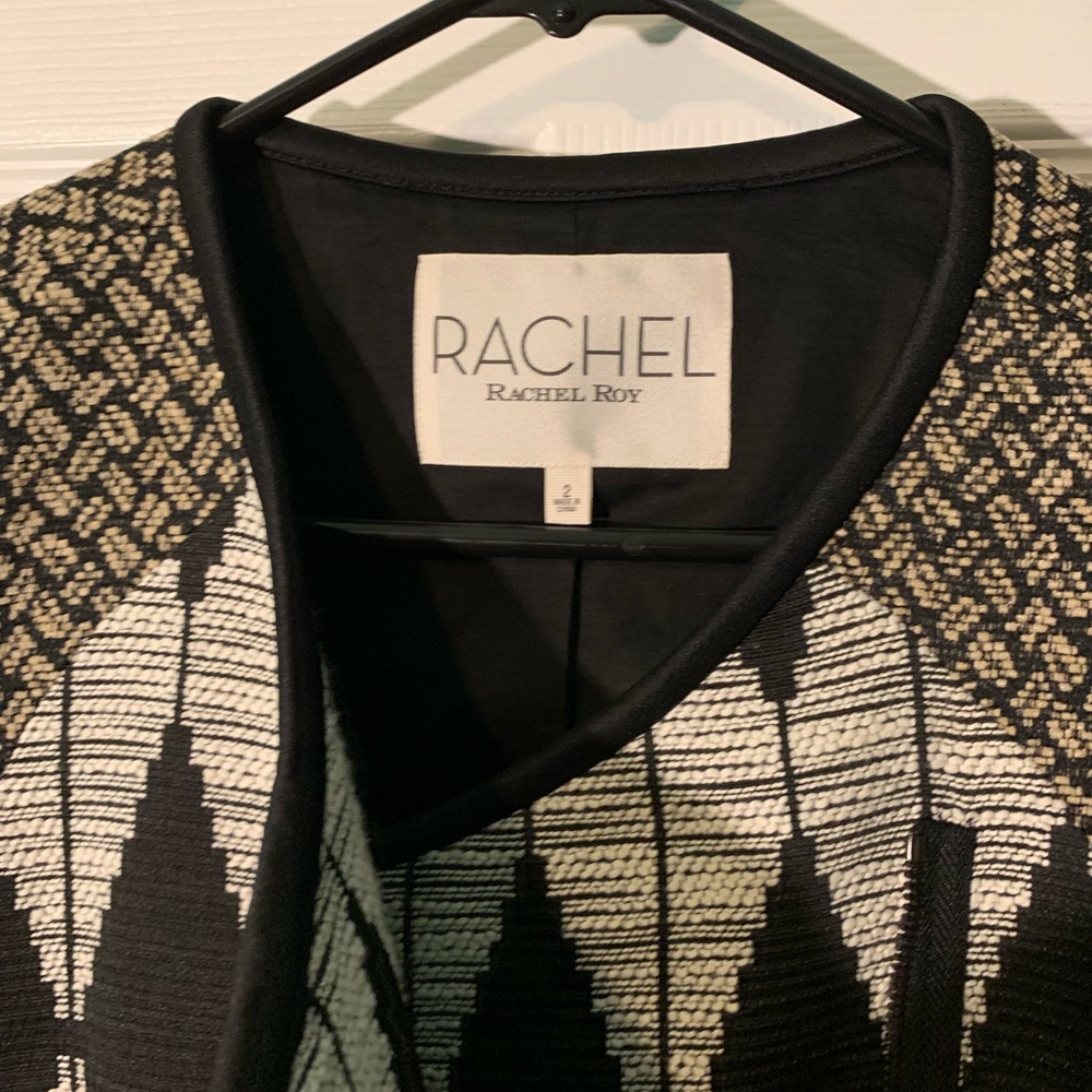 Rachel Roy Structured Patterned Blazer - image 2